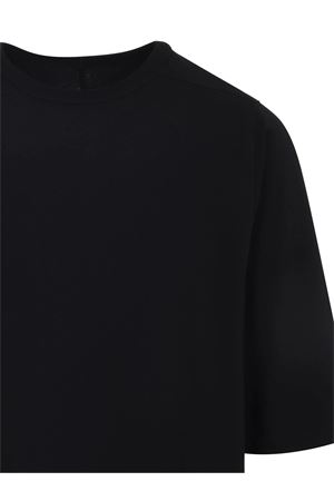 T-shirt in cotone nero RICK OWENS | RU02E1274JA09